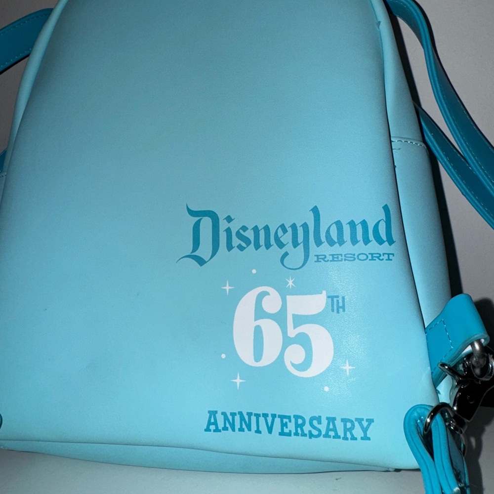 Loungefly Blue Disney Backpack - Picture 2 of 4